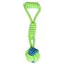 Dafang Handmade Rope Toy, Braided Cotton Blend Rope Outdoor Interactive Toy for Pulling, Chasing, Chewing, Training, Set of 9 Nearly Indestructible Dog Toys
