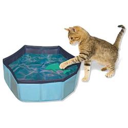 CROCI Swimming Pool Cat Toy, 30 x 10 cm