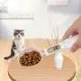 TeenTop Pet Cat Dog Food Measuring Spoon, Food Weighing Spoon, Digital Spoon Scale Grams with LCD Display for Dogs Cats Food, Pet Food Electronic Measuring Spoon Dog Food Water Measure, 1PC