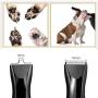 Ruris Dog Clippers, Washable Dog Shaver Clippers 2 in 1 with Small Trimmer Blade Low Noise Rechargeable Cordless Electric Quiet Hair Clippers Set for Dogs Cats Pets