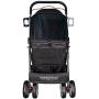 WONDERFOLD P1 Folding Pet Stroller Wagon for Dogs/Cats, 4 Wheels, Zipperless Entry, Storage Basket, Cup Holder