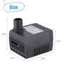 isYoung Pet Pump for LED Cat Fountain, Replaceable Water Pump