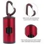Decdeal Pet Poop Holder Dog Waste Dispenser Aluminum Alloy Tube Includes 15pcs Waste Bags Refillable Decdeal Pet Poop Holder Dog Waste Dispenser Aluminum Alloy Tube Includes 15pcs Waste Bags Refillable
