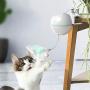 DSstyles Pet Feather Toy,USB Electronic Ball Cat Toy Electric Funny Cat Stick with Clamp