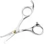 LILYS PET 5.0'' Right-Handed Round-Tip Pet Grooming Scissors, Stainless Steel Small Ball Tip for Nose Hair,Ear Hair,Face Hair,Paw Hair for Dogs and Cats…