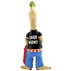 RUFFIN IT Tony Mohawk Latex Chicken Pet Toy, Large