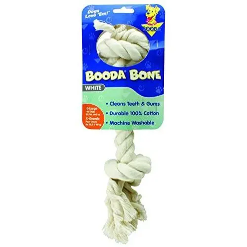 Aspen/Booda Corporation DBX50764 2-Knot Rope Bone Dog Chew Toy, X-Large Aspen/Booda Corporation DBX50764 2-Knot Rope Bone Dog Chew Toy, X-Large