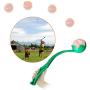 Ychaoya Pet Pick Up Training Ball Throwing Toys with Ball for Dogs/Cats, Random Color Delivery