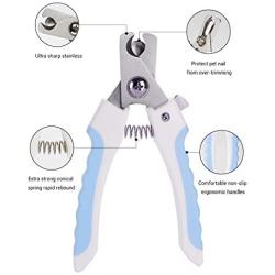 JWMGKJ Dog&Cat Nail Clippers, Dog Nail Grinder for Large Dogs, Nail Clipper for Small Dog with Free Nail File, Professional Dog Nail Trimmers Grooming Tool for Large and Small Animals