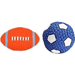 Dog Toy bite-Resistant Anti-wear Tooth Ball Ball Toy Puppies Puppies Big Dog pet Supplies (Color : A)