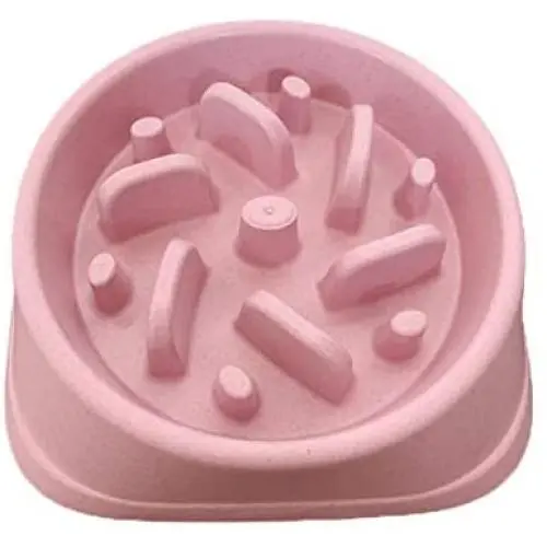 GAILANG Dog Slow Feeder Bowl, Non Slip Eco-Friendly Durable Non-Toxic Preventing Choking Healthy Design Bowl for Dog Pet Slow Feeder GAILANG Dog Slow Feeder Bowl, Non Slip Eco-Friendly Durable Non-Toxic Preventing Choking Healthy Design Bowl for Dog Pet Slow Feeder