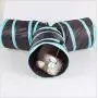 Jgfrscp Cat Toy cat Toy cat Tunnel pet Toy cat Toy Foldable Water Washable S-Type 2 Hole Cut Tunnel Long Tunnel cat Play pet Toy pet Supplies Blue Jgfrscp Cat Toy cat Toy cat Tunnel pet Toy cat Toy Foldable Water Washable S-Type 2 Hole Cut Tunnel Long Tunnel cat Play pet Toy pet Supplies Blue