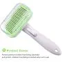 UHKZ Grooming Brushes Set-Self Cleaning Pet Slicker and Nail Clippres for Dogs and Cats with Long Short Hair.Easy to Clean Pet Grooming Brushes Tools for Shedding UHKZ Grooming Brushes Set-Self Cleaning Pet Slicker and Nail Clippres for Dogs and Cats with Long Short Hair.Easy to Clean Pet Grooming Brushes Tools for Shedding