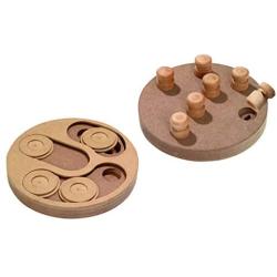 Double Sided Board Game Penny Dog Logic Toy for Pets 2 in 1