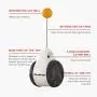 Interactive Cat Toys with Catnip Ball 2 Pack Pet Balance Swing car Balanced Cat Toy for Indoor Cats Rotating Rolling Balls for Cat/Kitten Pet Entertainment Hunting Exercise