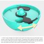 N/A Tumbler Pet Toy Cat Shaking Food Ball Tumbler Toy Ball (Green) (Color : Green)