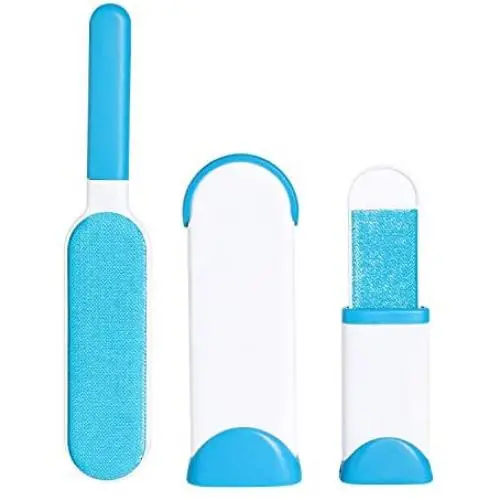 YzrlsyPet Hair Remover Brush-Upgraded Version of Pet Hair Removal Brush,-efficient Double-Sided Brush with Automatic Cleaning Base-Suitable for Clothing -Sofas-Carpets- Furniture-Car Seats YzrlsyPet Hair Remover Brush-Upgraded Version of Pet Hair Removal Brush,-efficient Double-Sided Brush with Automatic Cleaning Base-Suitable for Clothing -Sofas-Carpets- Furniture-Car Seats