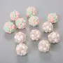 AOKID 6Pcs Cat Bell Balls,Pet Chewing Toys,Plush Bell Pom-pom Balls Interactive Playing Chewing Training Toys for Cats Kitten Green + Pink AOKID 6Pcs Cat Bell Balls,Pet Chewing Toys,Plush Bell Pom-pom Balls Interactive Playing Chewing Training Toys for Cats Kitten Green + Pink