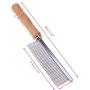 Pet Comb,Stainless Steel Wood Handle,Cat Grooming Comb,Dog Cleaning Comb,for Pet Hair Care Supplies