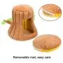 Hollypet Cozy Pet Bed Warm Cave Nest Sleeping Bed Tree Shape Puppy House for Cats and Small Dogs, Stump