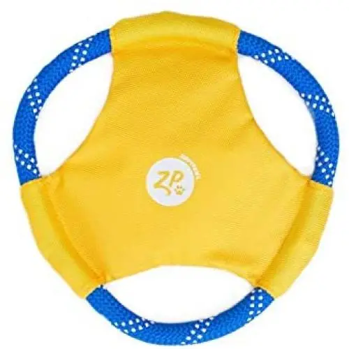 ZippyPaws - Rope Gliderz Durable Outdoor Dog Toy Flying Disc ZippyPaws - Rope Gliderz Durable Outdoor Dog Toy Flying Disc