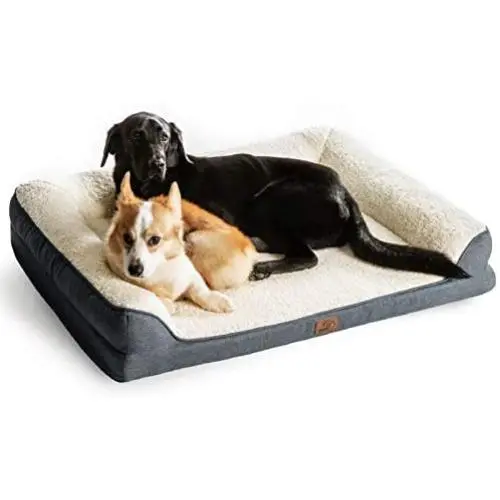 Bedsure Orthopedic Pet Sofa Beds for Small, Medium, Large Dogs & Cats - 42''x32''x7'' Extra Large Dog Beds, Grey - Memory Foam Couch Dog Bed with Removable Washable Cover - Bolster Dog Beds Bedsure Orthopedic Pet Sofa Beds for Small, Medium, Large Dogs & Cats - 42''x32''x7'' Extra Large Dog Beds, Grey - Memory Foam Couch Dog Bed with Removable Washable Cover - Bolster Dog Beds