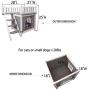 Petsfit 28'' LX21 WX25 H Indoor Cat House/Small Dog House