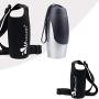 Vivaglory Water Bottle Carrier, Black+Dog Water Bottle and Black Neoprene Water Bottle