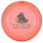 Plastic Flying Disc, Dog Frisbee Training Toys Flying Discs Flyer Silicone for Big Small Dogs Soft Tooth Resistant Rubber 1 Pack, 9'' Diameter Large Flying Disc Frisbee