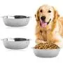 Lainrrew 3 Pcs Stainless Steel Dog Bowls, Dog Food Bowl Pet Feeder Bowl Cat Food Dish Replacement Pet Bowls for Pet Feeding Station - Metal Food and Water Dish for Small Dogs and Cats Lainrrew 3 Pcs Stainless Steel Dog Bowls, Dog Food Bowl Pet Feeder Bowl Cat Food Dish Replacement Pet Bowls for Pet Feeding Station - Metal Food and Water Dish for Small Dogs and Cats