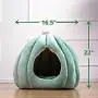Cactus Pet Condo for Cats, Puppy and Small Dogs in Super Plush Self-Warming Material – Machine Washable, Fun Design, Private Cat Cave and Dog House Cactus Pet Condo for Cats, Puppy and Small Dogs in Super Plush Self-Warming Material – Machine Washable, Fun Design, Private Cat Cave and Dog House
