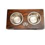 Schnauzer, a Dogs Bowl with a Relief from ArtDog