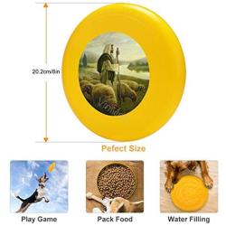 Pet Frisbee Flying Disc Dog Toy - Multifunction The Good Shepherd Greg Olsen