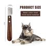 HOP Dog Grooming Pet Coat Fur Stripper Knives Trimmer Stripping Tools LEFT HANDED