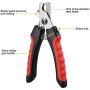 HAWATOUR Dog Nail Clippers, Professional Pet Nail Clipper & Trimmers with Safety Guard to Avoid Over Cutting, Grooming Razor with Nail File for Cat Small Medium Large Dog, Red