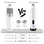 Pet Dog Nail Grinder Upgraded - Professional Electric Painless Pet Nail Trimmer with Stepless Speed Regulation, Rechargeable Paw Trimmer for Small Medium Large Dogs Cats Paw Grooming, Trimming