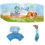 [ 50 Bags ] [ 2 Week Supply] Dog Poop Bags, Keep Your Hands Clean With Easy Handle Ties. Fits All Hand Sizes. Eco-Friendly - 100% Recyclable - No Mess, No Fuss. [ Leash Clip Included ]