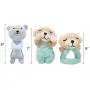 Interactive Plush Toy Set (3 Packs) with Squeaker and Jingle Sounds for Puppies and Small Dog Birthday Gift Set