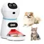 VinDox Automatic Cat Feeder, Pet Automatic Food Dispenser with Stainless Steel Food Bowl, Designed for Cat and Dogs, Portion Control & Voice Recording, Timer Programmable Up to 4 Meals a Day VinDox Automatic Cat Feeder, Pet Automatic Food Dispenser with Stainless Steel Food Bowl, Designed for Cat and Dogs, Portion Control & Voice Recording, Timer Programmable Up to 4 Meals a Day
