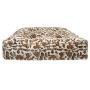 BESSIE AND BARNIE Giraffe Ultra Plush Faux Fur Luxury Durable Sicilian Rectangle Pet/Dog Bed