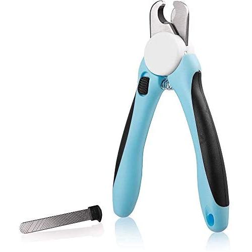 AhnQiraj Dog & Cat Pets Nail Clippers and Trimmers - with Safety Guard to Avoid Over Cutting, Razor Sharp Blade - Professional Grooming Tool for Large and Small Animals