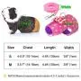 POPETPOP Small Animals Harness Vest and Leash Set, Adjustable Outdoor Walking Chest Strap Harness with Cute Bowknot for Rabbit, Guinea Pig Hamster POPETPOP Small Animals Harness Vest and Leash Set, Adjustable Outdoor Walking Chest Strap Harness with Cute Bowknot for Rabbit, Guinea Pig Hamster