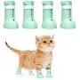 AINOLWAY Silicone Anti-Scratch Cat Shoes Boots Rubber Precaution Scratch Gloves Cat Paw Protector Nail Cover Pet Grooming Scratching Booties for Bathing Checking Treatment Shaving AINOLWAY Silicone Anti-Scratch Cat Shoes Boots Rubber Precaution Scratch Gloves Cat Paw Protector Nail Cover Pet Grooming Scratching Booties for Bathing Checking Treatment Shaving