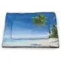 DayDayFun Ocean Cat Mat Sunrise on Waves Surfer Perspective Surreal Coastal Charm Sports Lifestyle Scene Pet Mat Waterproof Blue Pale Mauve DayDayFun Ocean Cat Mat Sunrise on Waves Surfer Perspective Surreal Coastal Charm Sports Lifestyle Scene Pet Mat Waterproof Blue Pale Mauve