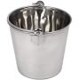 Lindys stainless steel pail, 6 quarts, Silver