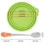 SENHAI 3 Pcs Silicone Pet Can Covers & 2 Pcs Pet Spoons, Canned Food Lid and Spoon for Dog and Cat, One Meet Three Sizes - Red Green, Light Blue SENHAI 3 Pcs Silicone Pet Can Covers & 2 Pcs Pet Spoons, Canned Food Lid and Spoon for Dog and Cat, One Meet Three Sizes - Red Green, Light Blue