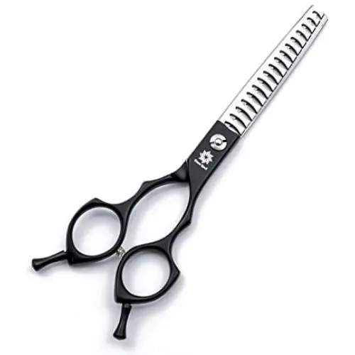 Dream Reach 6.5 Dog Grooming Scissors - Twin Tail Professional Pet Cat Hair Scissors - Best Cutting & Curved & Chunker Shear Pet Clipping Scissors for Small Large Dogs Cats Dream Reach 6.5 Dog Grooming Scissors - Twin Tail Professional Pet Cat Hair Scissors - Best Cutting & Curved & Chunker Shear Pet Clipping Scissors for Small Large Dogs Cats