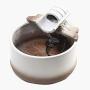 Ceramic Cat Drinking Water Fountain, Pet Water Fountains for Cats And Dogs, Electric Pet Water Dispenser with Quiet Pump