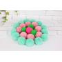 S-D-A 10 Piece/Lot Soft Colorful Cat Toy Ball Interactive Cat Toys Play Ball Kitten Toys Candy Color Ball Assorted Cat Playing Toys