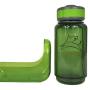 OllyDog Meridian Dog 4 in 1 Travel Carrier and 600ML OllyBottle Water Bottle in Grass Product Bundle